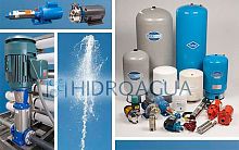 Hydro-pneumatic pumping system waterwastewaterself-priming