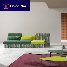 Modular sofa Horizoncontemporaryfabricgray