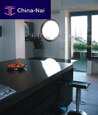 Stainless steel window PRIVATE VILLApivotingbullseye