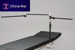 L-hape anesthesia screen 10-313 seriesoperating table-mounted