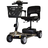 Electric mobility scooter K-LITE 4-wheelfoldingwith basket
