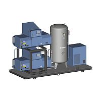 Air compressor unit FLEXPETscrewoil-freestationary