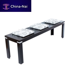 Contemporary bench ROGERbeechwithout backrestwithout armrests