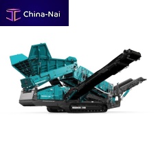 Recycling screening unit Warrior 2100 Triplemobilefor bulk materials2-deck
