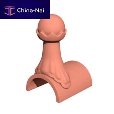 Terracotta finial BALL TOP