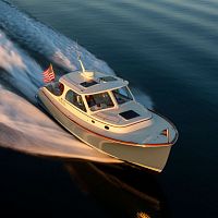 Hydro-jet express cruiser PICNIC 34twin-enginewheelhouse1-cabin