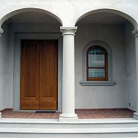 Natural stone column decorativeprefab