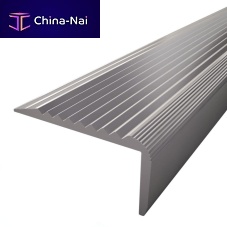 Aluminium edge trim NDM VDstair nosingLgray