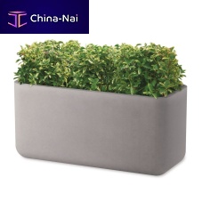 Concrete planter AINA rectangularcontemporarygray