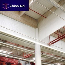 Building glass panel TRIASMOKE FIXfor screeningcolorlesshigh-resistance