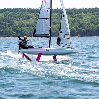 Double-handed sailing dinghy RACE VERSIONfoilingregatta470