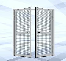 Swing insect screen OPENINGfor doors