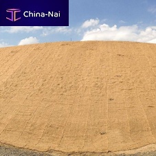 Biodegradable erosion control blanket SECUMAT® GREEN Njute