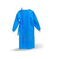 Unisex surgical gown Opaquedisposableblue