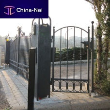 Wrought iron garden gate