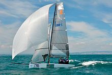 Sport keelboat sailboat SK2canting keelcarbon mastwith bowsprit