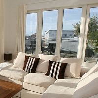 Wooden window SLIMaluminumcasementsliding