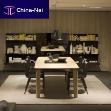 Contemporary dining table OskarMDFglassmarble