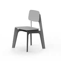 Contemporary dining chair Kern outdoorindooraluminum