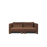 Modular sofa Dasedesignvelvetwooden