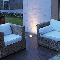 Recessed floor light fixture BORALEDroundIP67