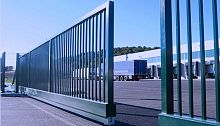 Sliding gate galvanised steelwire meshhome