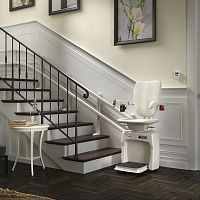 Indoor chair stair lift residentialpower-operatedrotating