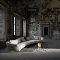 Modular sofa Dambocornercontemporaryfabric