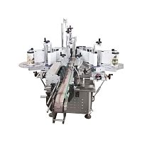Bottle labeling machine PLC-controlledsidefor the pharmaceutical industry