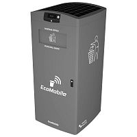 Metallic waste container smartfor household wastefor urban waste