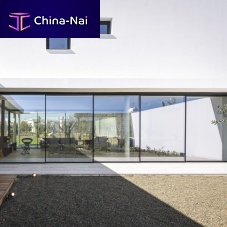 Sliding patio door RABEL 62aluminumdouble-glazeddouble leaf