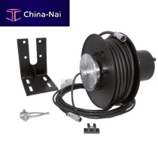 Data cable reel for camerasmotorizedopen-drum