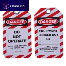 Identification tag LM-STplasticwhite