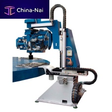 Stainless steel polishing machine Alphafor flat partsbuffingbrushing