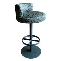 Contemporary bar chair Baloonindoorfabricpainted steel base