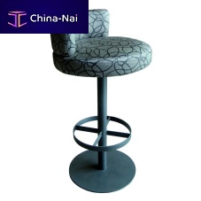 Contemporary bar chair Baloonindoorfabricpainted steel base