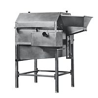 Rotary drum dryer batchfor the food industry
