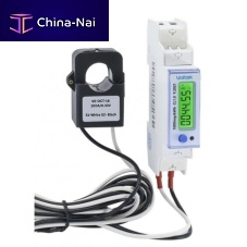 DIN rail electric energy meter VE1D-CTsingle-phaseModbuswith LCD display