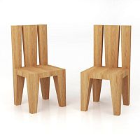 Contemporary chair DMF/008indoorsolid woodhome