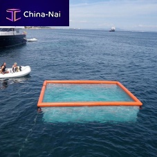 Floating swimming pool IBIZAfor yachtsjellyfish-control