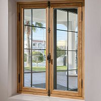Wooden window sashdouble-glazeddouble leaf