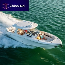 Outboard express cruiser 350 REALMtriple-engineopendual-console