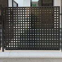 Perforated sheet metal fencing VALLA RESIDENCIAL for construction siteresidentialfor public spaces