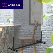 Metal glass clamp glass