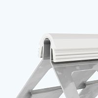PVC edge trim G1061 galvanised steeloutside cornerrounded edge