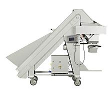 Solids dispenser max. 6 p/min, 3 - 50 kgweightfor the food industry