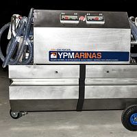 Marina pump for boatvacuumfor water treatment units