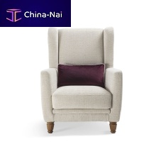 Traditional armchair ROMOLOleatherfabricvelvet