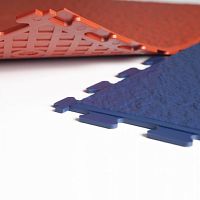 PVC flooring R-TILE SLATE INTERLOCKING indoorfor wet roomsresidential