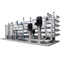Industrial water purification unit reverse osmosis